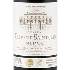 Chateau Clement St Jean-Cru Bourgeois Aoc Medoc 2010